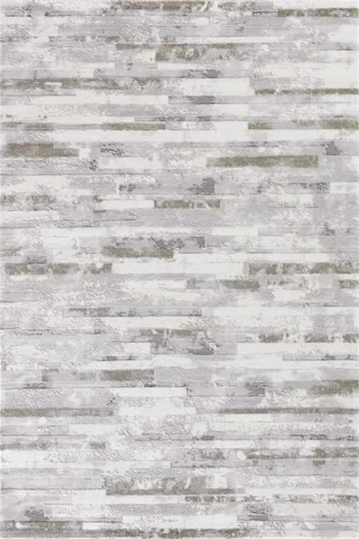 Dinarsu Marmaris MA020 Krem 12 mm Akrilik Silinebilir Yıkanabilir Orta Kaymaz Dikdörtgen Makine Dokuma Salon Halısı 100x300 cm