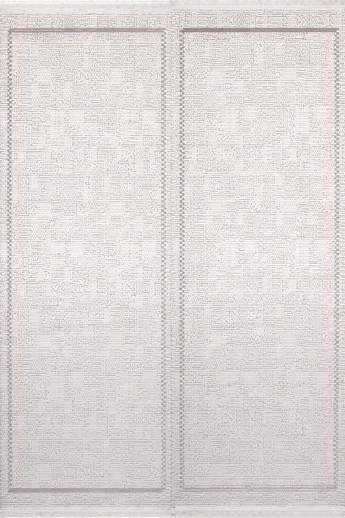Enti Halı Miras 6812 Kahverengi 11 mm Akrilik Silinebilir Yıkanabilir Orta Dikdörtgen Makine Dokuma Salon Halısı 160x233 cm