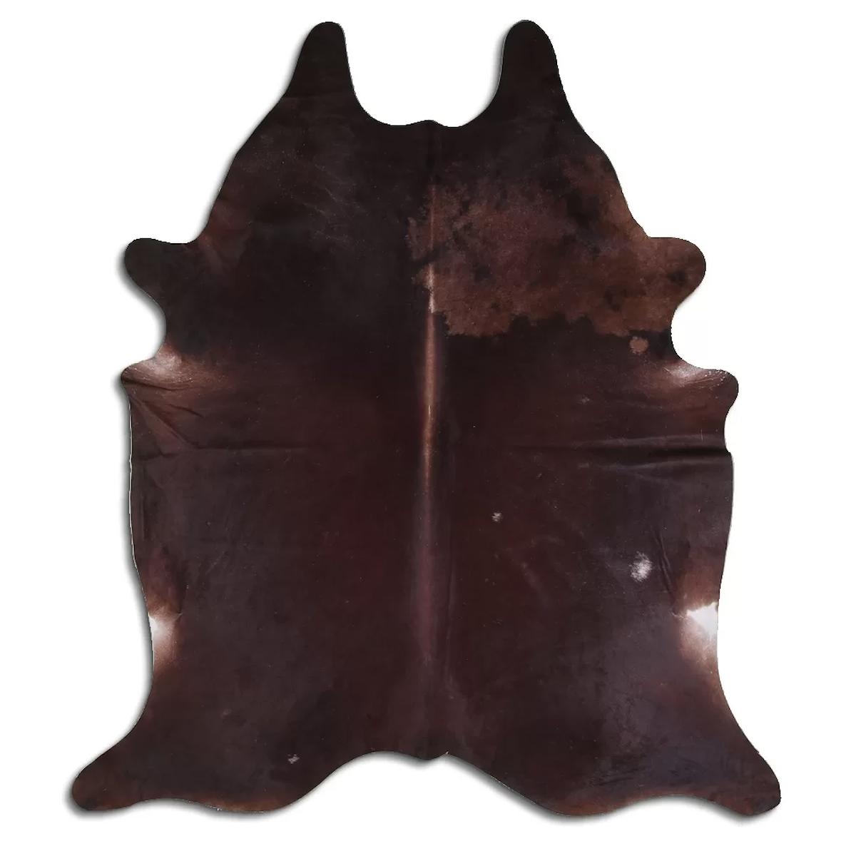 Fiesta Leather Art 61764 Çok Renkli 51 mm Deri Toz Tutmaz Yıkanabilir İnce Kaymaz Deri Taban Oval Makine Dokuma Salon Halısı 100x250 cm