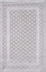 Pierre Cardin Gloria XG01D Gri 7 mm Akrilik Yumuşak Yıkanabilir İnce Kaymaz Dikdörtgen Makine Dokuma Salon Halısı 100x200 cm