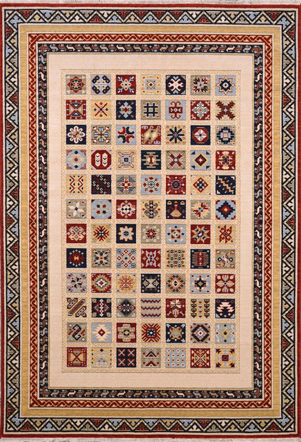 Crea Halı 8032 Kahverengi 10 mm Bambu Yıkanabilir Orta Dikdörtgen Makine Dokuma Salon Halısı 200x290 cm
