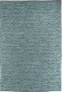 Kreasyon Halı Shadows A0032 Mavi 4 mm Pamuk Yumuşak Yıkanabilir İnce Kaymaz Pamuk Taban Dikdörtgen Makine Dokuma Salon Halısı 100x200 cm