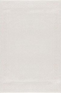 Sanat Halı Hera 3642 Krem 7 mm Pamuk Antibakteriyel Yıkanabilir Kalın Kaymaz Lateks Taban Dikdörtgen Makine Dokuma Salon Halısı 180x200 cm