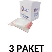 Yakutsan Kilitli 13x16 cm Buz Dolabı Poşeti 3x200 Adet