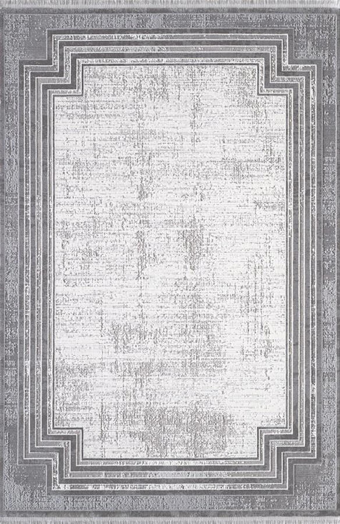 Artemis Halı Murano 1360A Çok Renkli Akrilik Yıkanabilir İnce Kaymaz Jüt Taban Dikdörtgen Makine Dokuma Salon Halısı 140x220 cm