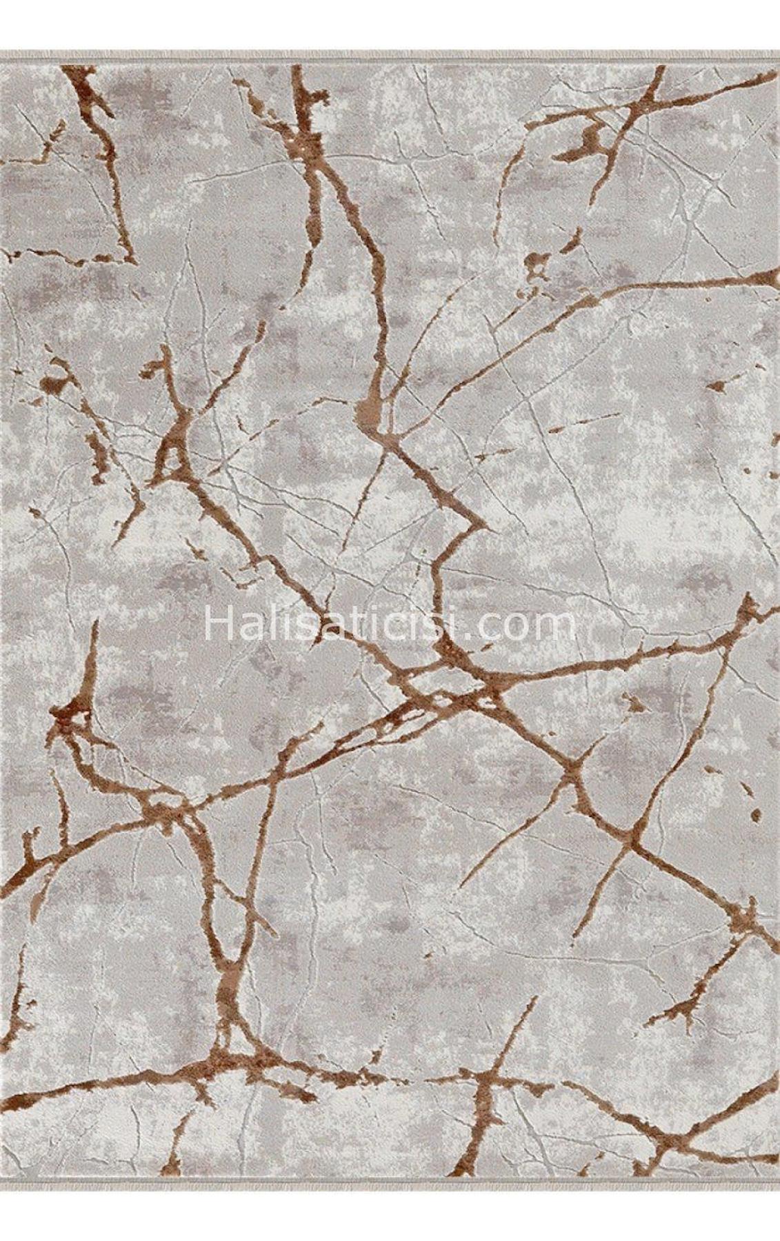 Padişah Eternity 65295 Krem 10 mm Akrilik Yıkanabilir İnce Dikdörtgen Makine Dokuma Salon Halısı 80x150 cm