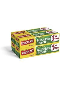 Koroplast Orta 24x38 cm Buz Dolabı Poşeti 8x20 Adet