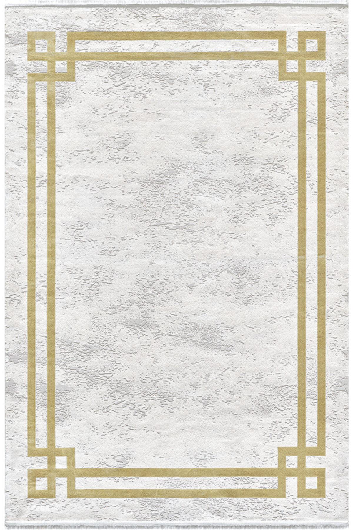 Pierre Cardin Monet MT18C Çok Renkli 10 mm Viskon Antibakteriyel Yıkanabilir İnce Kaymaz Dikdörtgen Makine Dokuma Salon Halısı 160x230 cm