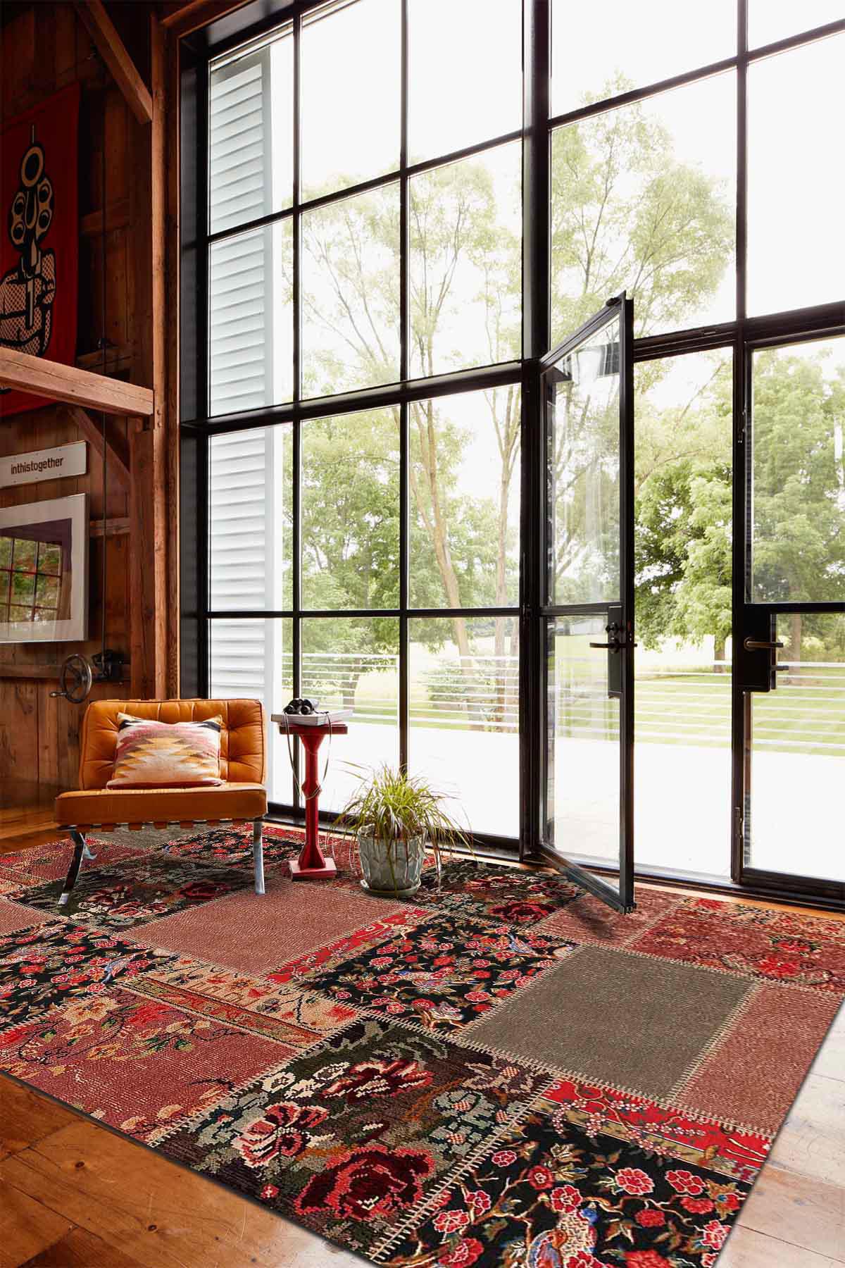İlyaki Home Feran Krem 0.5 mm Pamuk Antibakteriyel Yıkanabilir Kaymaz Dikdörtgen Makine Dokuma Salon Halısı 150x233 cm