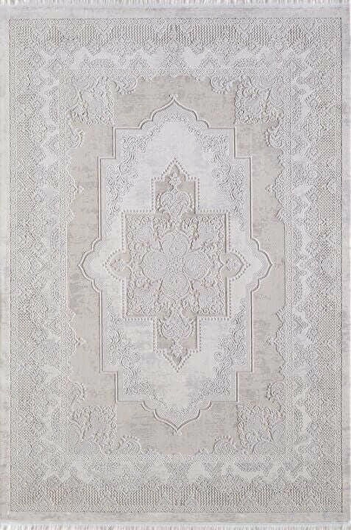 Gümüşsuyu Legro Çok Renkli 8 mm Akrilik Toz Tutmaz Yıkanabilir İnce Kaymaz Dikdörtgen Makine Dokuma Salon Halısı 80x200 cm