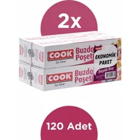Cook Ekonomik Büyük Buz Dolabı Poşeti 4x30 Adet