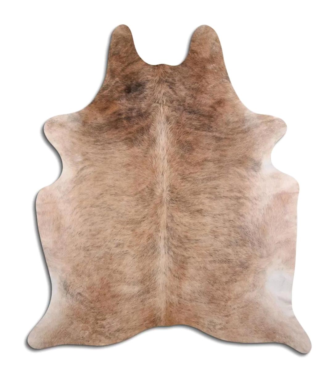 Fiesta Leather Art 104052 Çok Renkli 51 mm Deri Toz Tutmaz Yıkanabilir İnce Kaymaz Deri Taban Oval Makine Dokuma Salon Halısı 80x140 cm