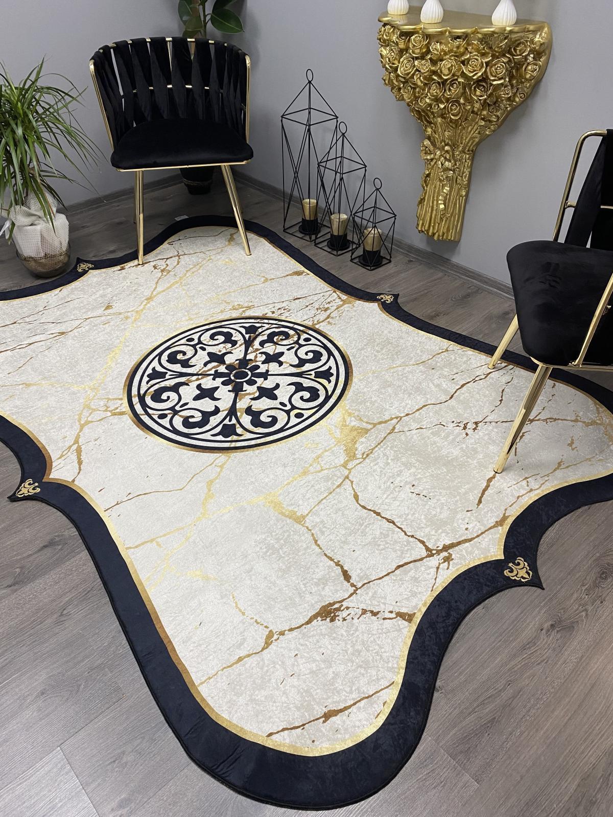Halı Furyası Çok Renkli Pamuk Yıkanabilir İnce Kaymaz Jüt Taban Dikdörtgen Makine Dokuma Salon Halısı 60x60 cm