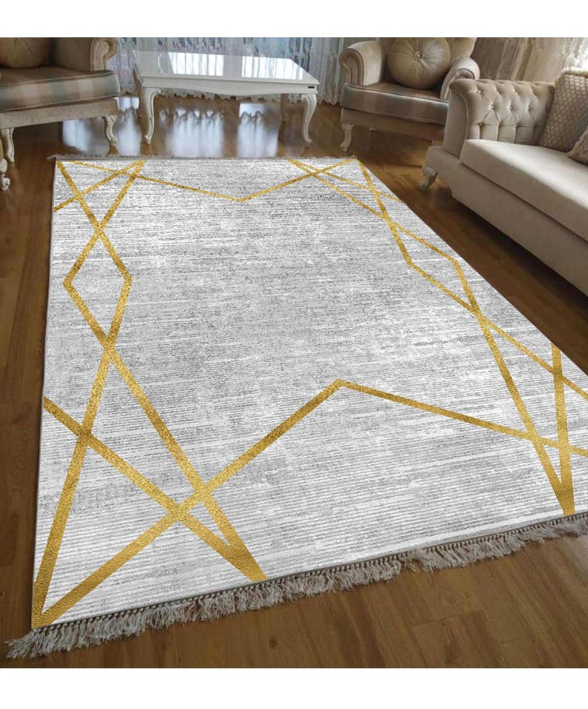 Aldora B1147 Çok Renkli 9 mm Deri Toz Tutmaz Yıkanabilir İnce Kaymaz Deri Taban Dikdörtgen Makine Dokuma Salon Halısı 200x290 cm