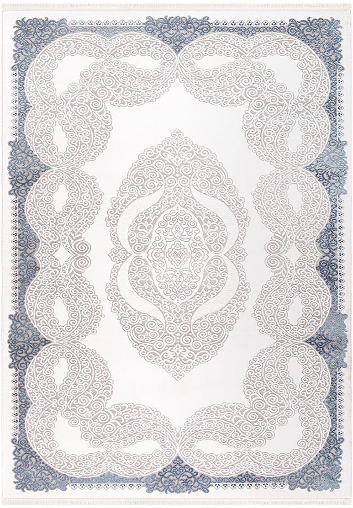 İpek Home Anisa 15953 Çok Renkli 10 mm Akrilik Toz Tutmaz Yıkanabilir Orta Kaymaz Dikdörtgen Makine Dokuma Antre-Çocuk Odası-Salon-Yatak Odası Halısı 80x500 cm