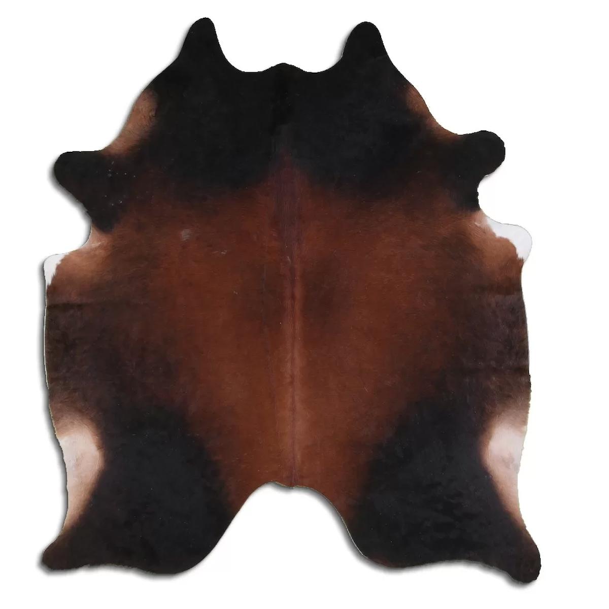 Fiesta Leather Art 65347 Krem 51 mm Deri Toz Tutmaz Yıkanabilir İnce Kaymaz Deri Taban Oval Makine Dokuma Salon Halısı 140x500 cm