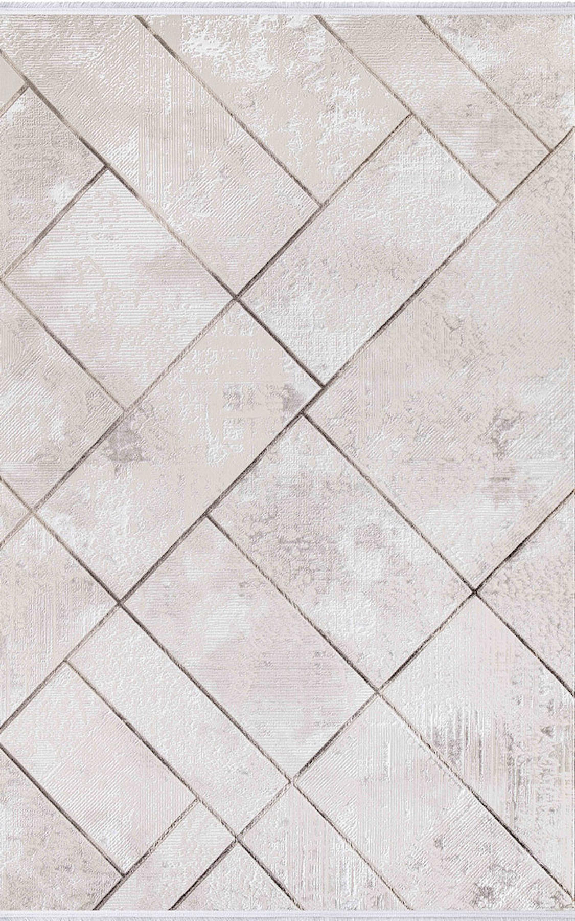 İpek Home Sihir 17307 Bej-Kahverengi 6 mm Polyester Toz Tutmaz Yıkanabilir İnce Kaymaz Pamuk Taban Dikdörtgen Makine Dokuma Antre-Çocuk Odası-Salon-Yatak Odası Halısı 80x150 cm