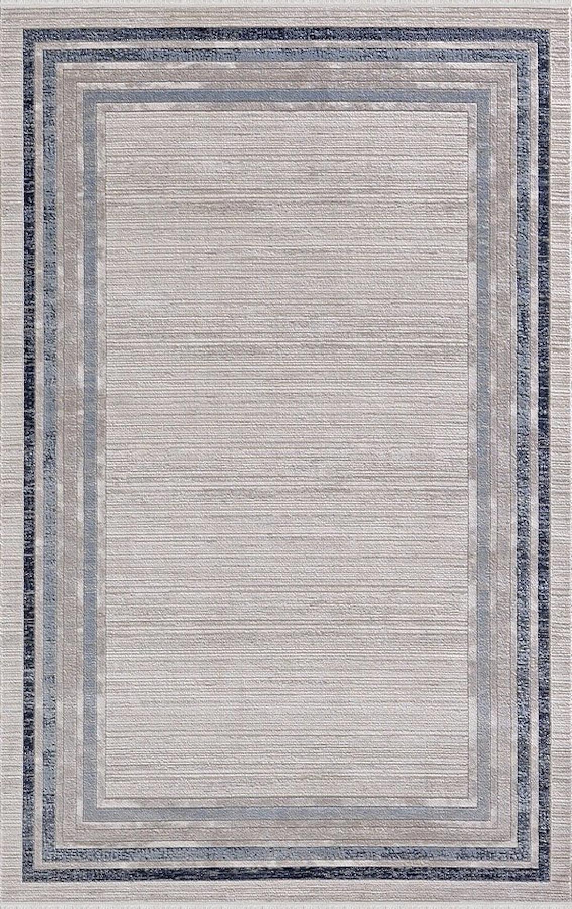 Merinos Diyez 34930 Krem 9 mm Akrilik Yıkanabilir İnce Kaymaz Dikdörtgen Makine Dokuma Salon Halısı 80x150 cm