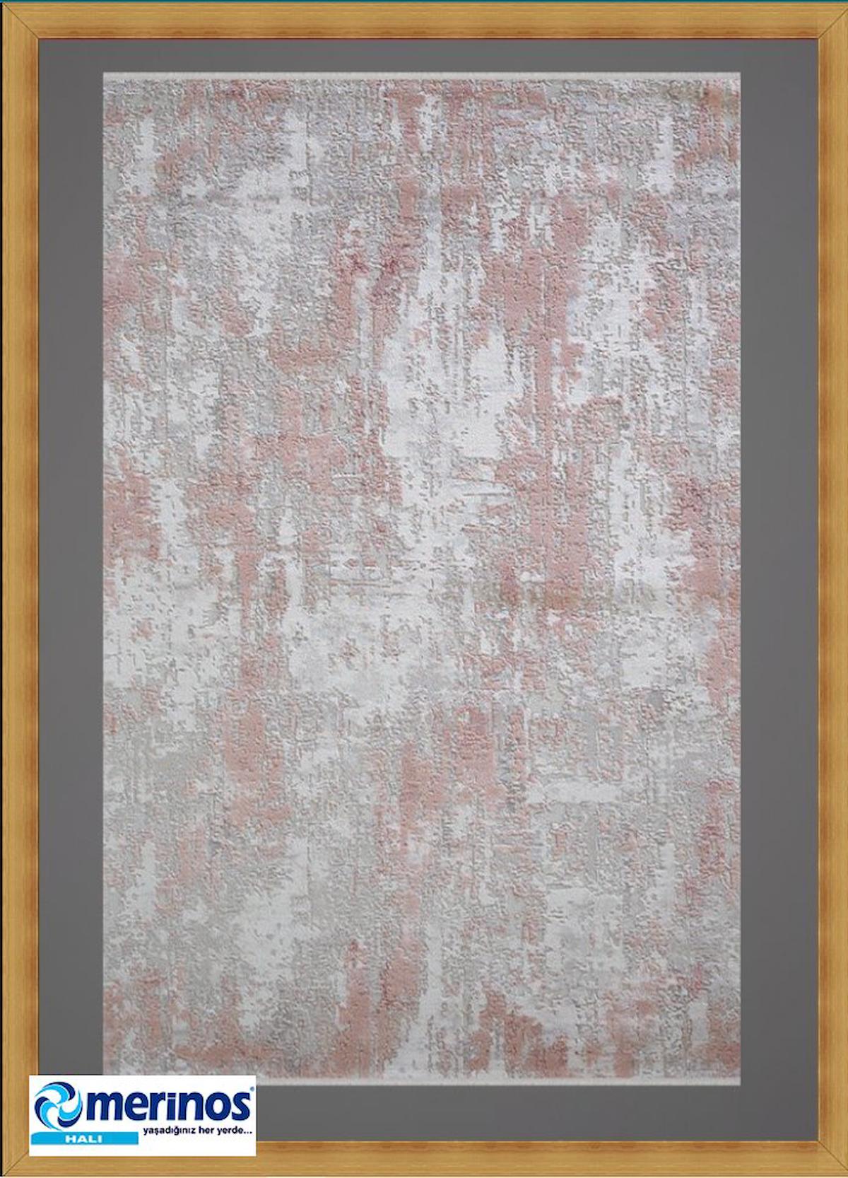 Merinos Diyez Krem 9 mm Akrilik Toz tutmaz Yıkanabilir İnce Kaymaz Dikdörtgen Makine Dokuma Salon Halısı 100x300 cm