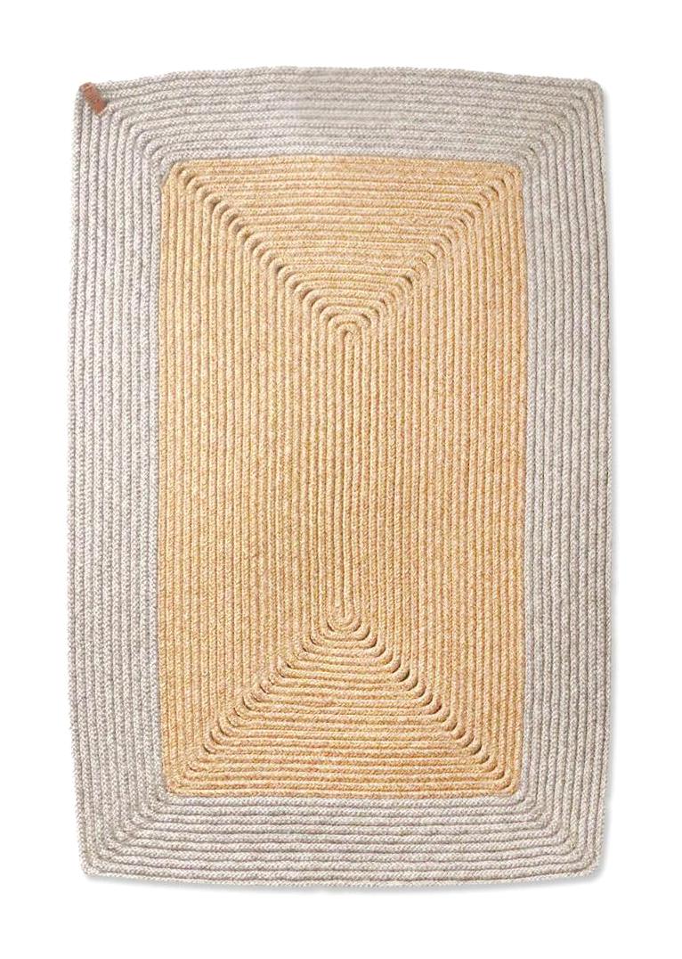 Mikasa Moor The Mia Çok Renkli 6 mm Antialerjenik-Antibakteriyel Yıkanabilir İnce Jüt Taban Dikdörtgen El Dokuması İç ve Dış Mekan Halısı 160x230 cm