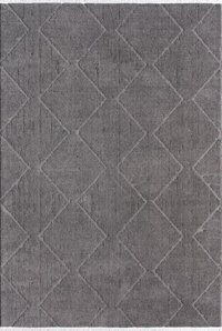 Kreasyon Halı Jolly JL03 Krem 10 mm Polyester Yıkanabilir Kaymaz Taban Dikdörtgen Makine Dokuma Salon Halısı 160x230 cm