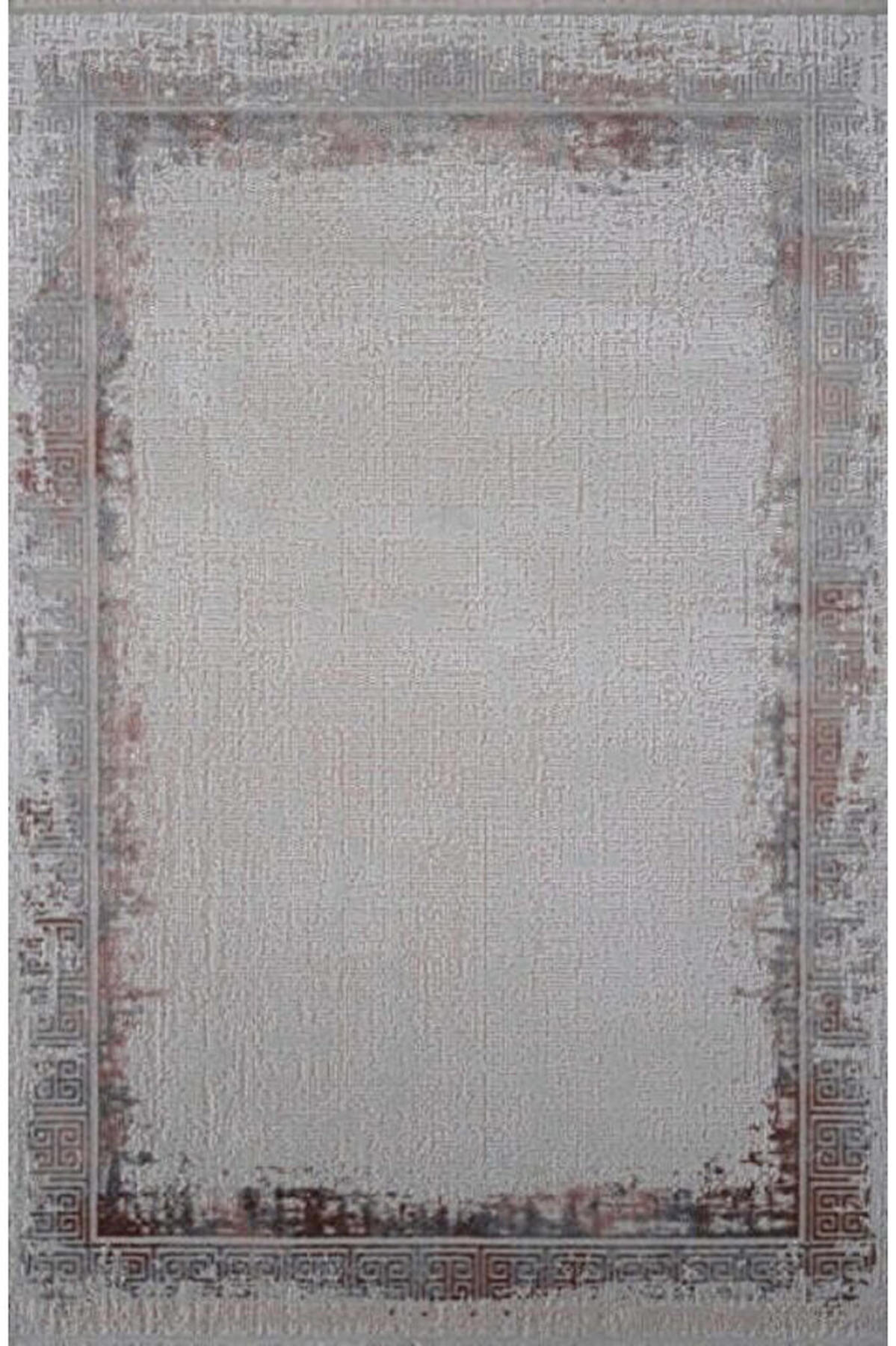 Gümüşsuyu Novastyle 13639 Çok Renkli 6 mm Pamuk Toz Tutmaz Yıkanabilir İnce Kaymaz Dikdörtgen Makine Dokuma Salon Halısı 195x290 cm