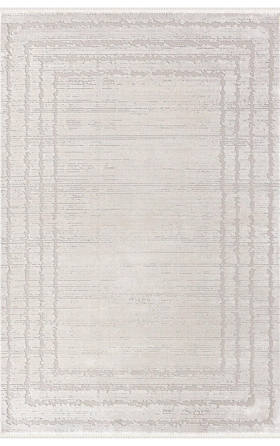 Padişah Viva Krem 7 mm Akrilik Toz Tutmaz Yıkanabilir İnce Kaymaz Dikdörtgen Makine Dokuma Salon Halısı 180x180 cm