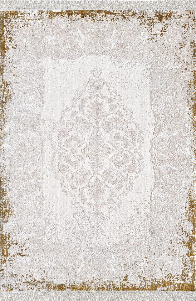 Pierre Cardin Voila ZQ01A Çok Renkli 6 mm Viskon Yumuşak Yıkanabilir İnce Kaymaz Dikdörtgen Makine Dokuma Salon Halısı 160x230 cm