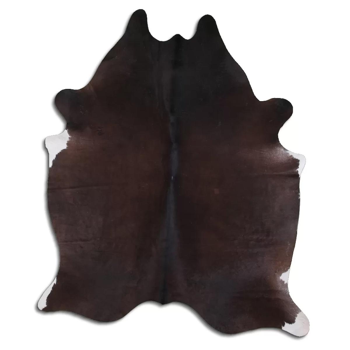 Fiesta Leather Art 63860 Çok Renkli 51 mm Deri Toz Tutmaz Yıkanabilir İnce Kaymaz Deri Taban Oval Makine Dokuma Salon Halısı 140x160 cm