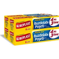 Koroplast Küçük Buz Dolabı Poşeti 4x50 Adet