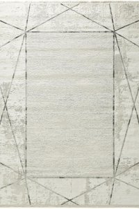 Tuğra Halı Krem 10 mm Akrilik-Polyester Antibakteriyel Yıkanabilir İnce Kaymaz Dikdörtgen Makine Dokuma Salon Halısı 210x210 cm