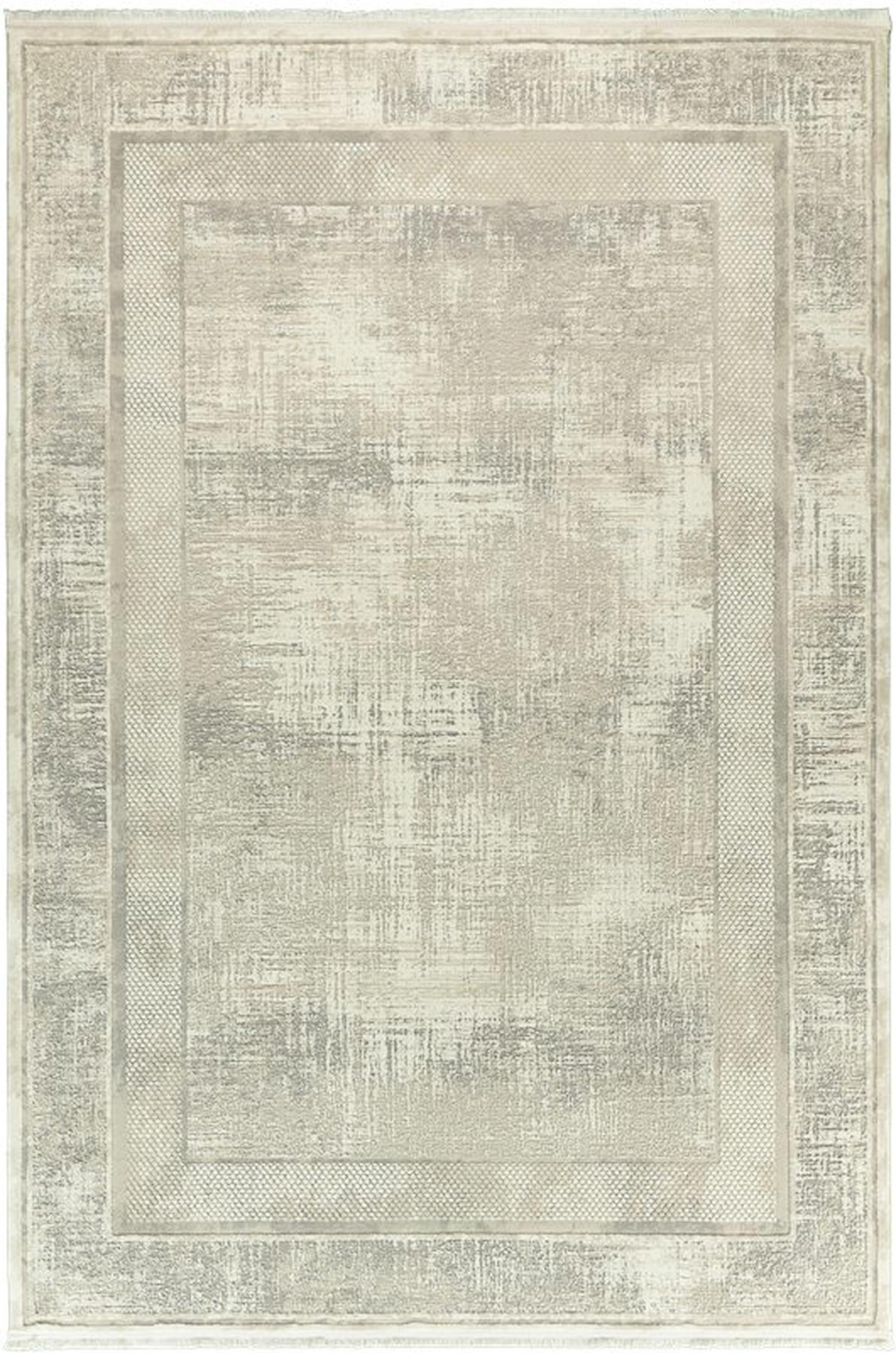 Tuğra Halı Rumeli RM4 Çok Renkli 10 mm Polyester Toz Tutmaz Yıkanabilir İnce Dikdörtgen Makine Dokuma Antre-Oturma Odası-Salon-Yatak Odası Halısı 125x200 cm