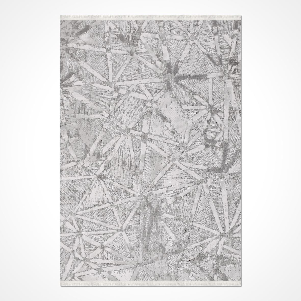 Crea Halı Victoria 1905AK Krem 7 mm Akrilik Yıkanabilir Orta Dikdörtgen Makine Dokuma Salon Halısı 100x200 cm