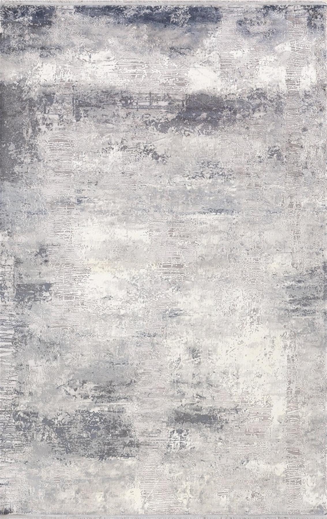 Merinos Celebrity 31874 Mavi 7 mm Akrilik Yıkanabilir Kalın Kaymaz Dikdörtgen Makine Dokuma Salon Halısı 100x200 cm