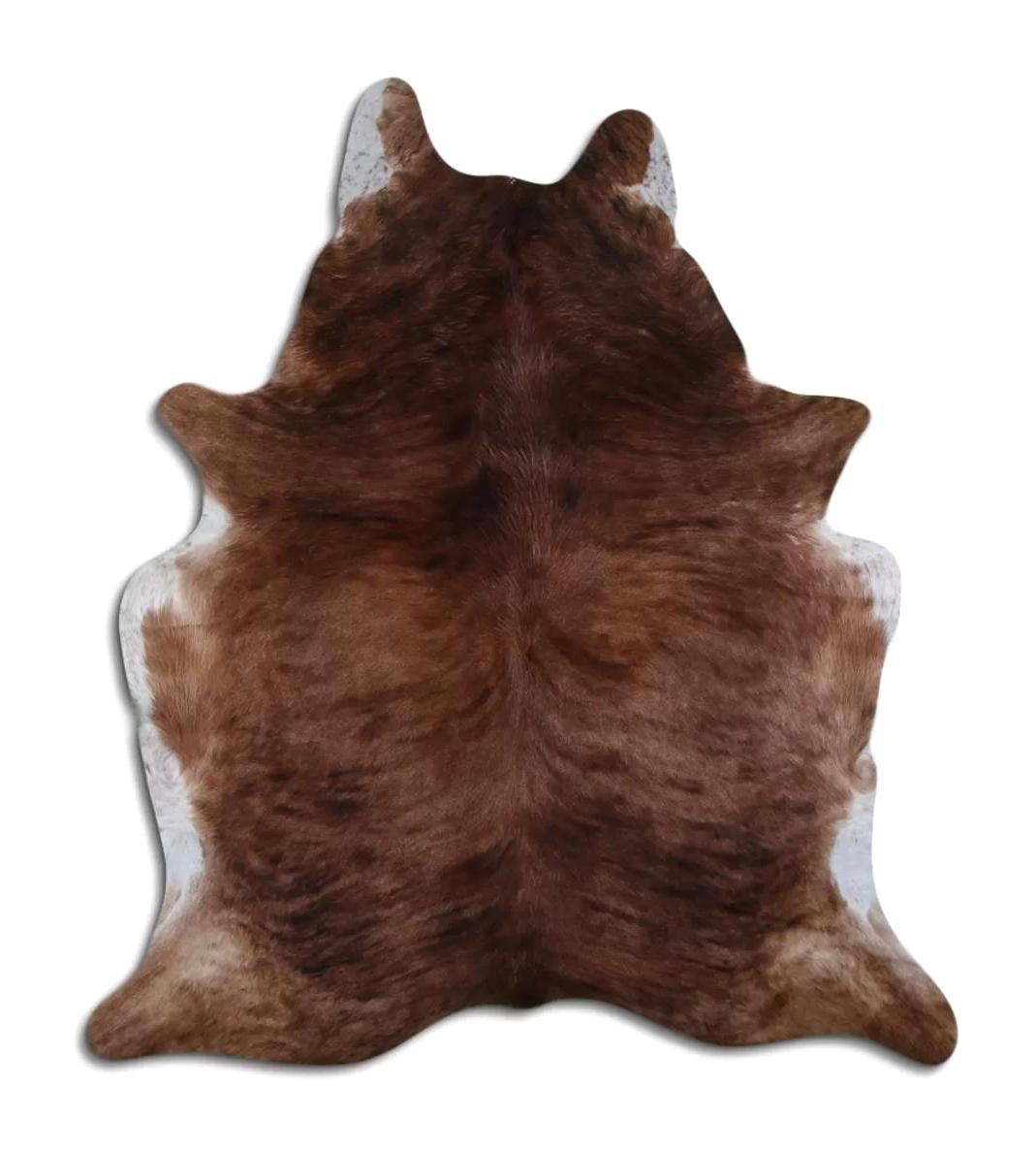 Fiesta Leather Art 102104 Çok Renkli 51 mm Deri Toz Tutmaz Yıkanabilir İnce Kaymaz Deri Taban Oval Makine Dokuma Salon Halısı 160x160 cm
