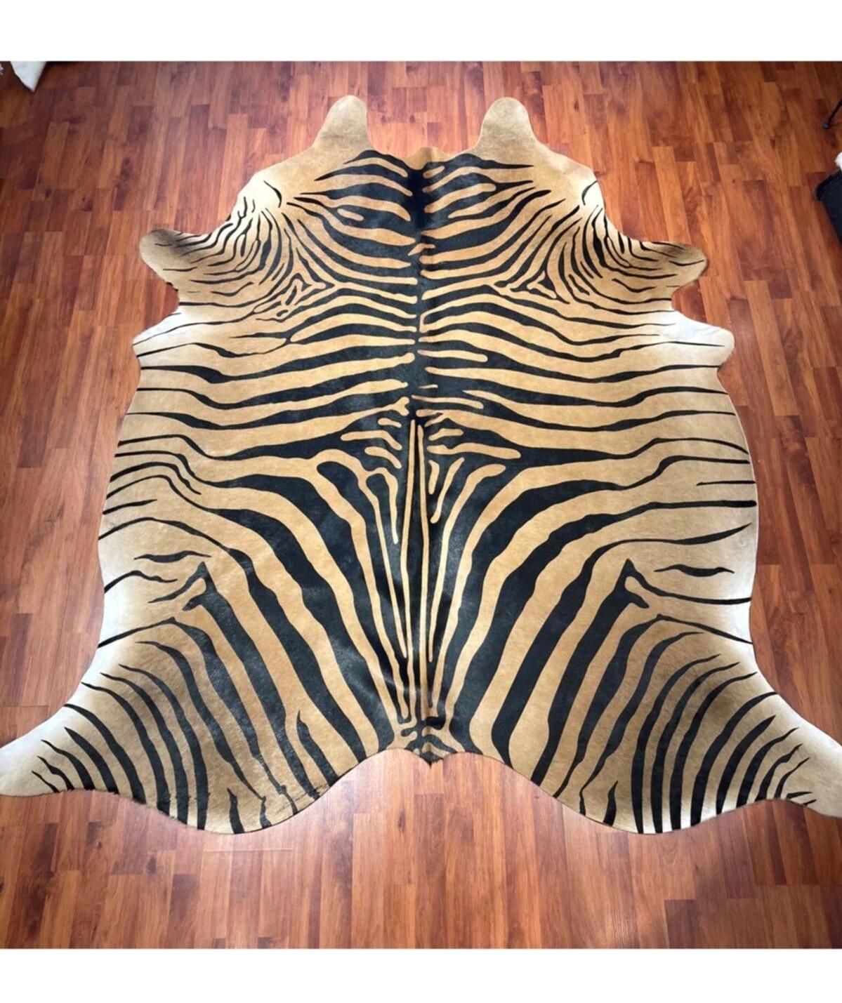 Fiesta Leather Art Çok Renkli 5 mm Deri Toz Tutmaz Yıkanabilir İnce Kaymaz Deri Taban Oval Makine Dokuma Salon Halısı 100x300 cm