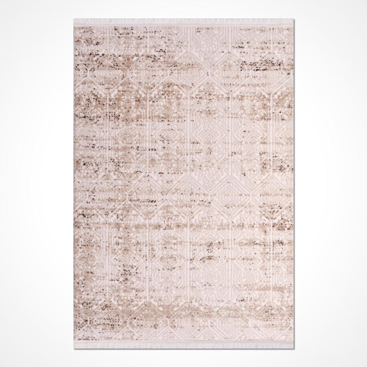 Dekozer Çok Renkli 8 mm Akrilik Yalıtıma Yardımcı Yıkanabilir İnce Pamuk Taban Dikdörtgen Makine Dokuma Salon Halısı 100x300 cm