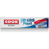 Cook Orta-Büyük Kilitli 19x25 Buz Dolabı Poşeti 10 Adet
