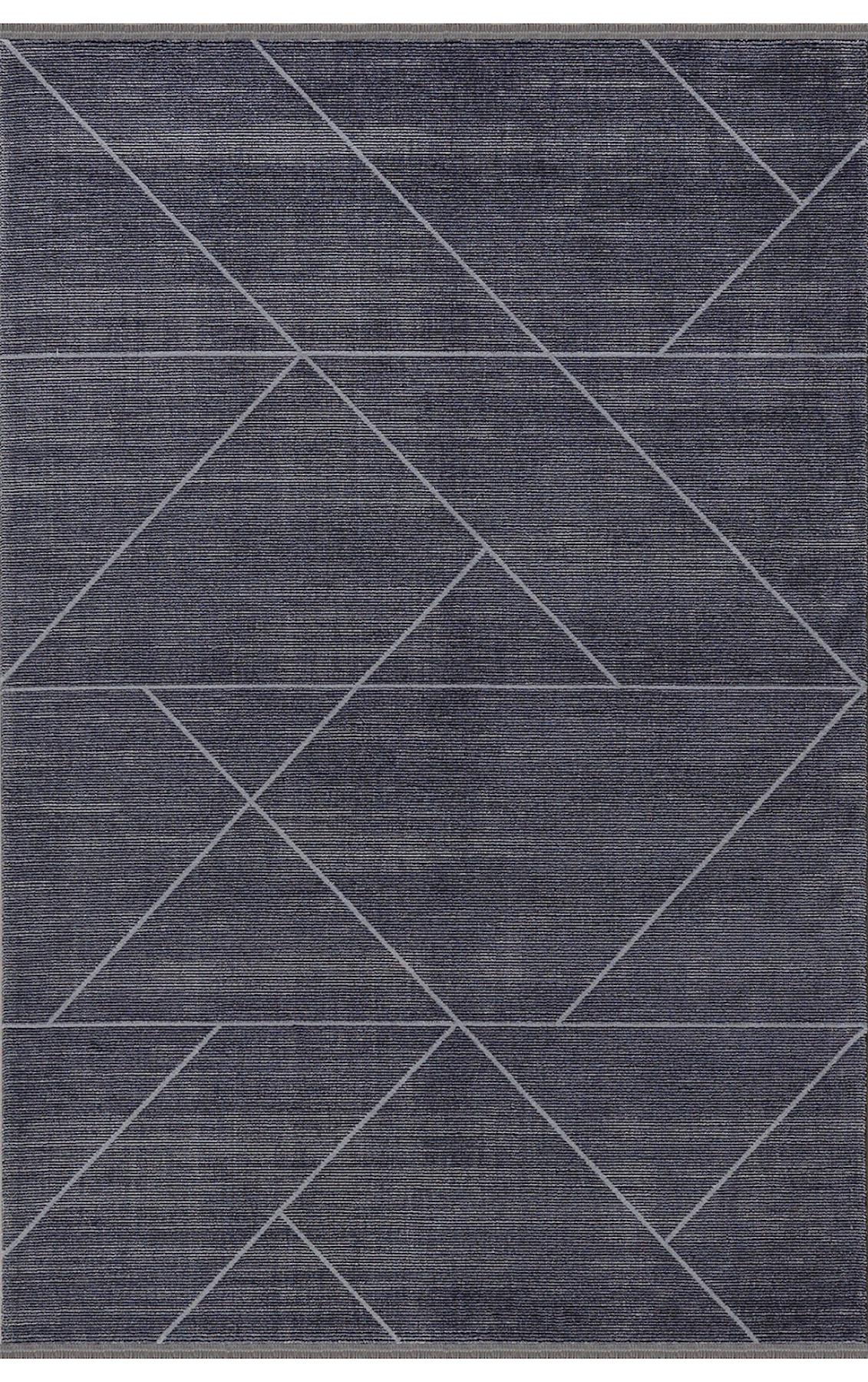 Padişah Eternity 36123 Gri 10 mm Akrilik Yıkanabilir İnce Dikdörtgen Makine Dokuma Salon Halısı 200x290 cm