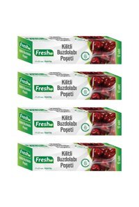 Fresh Up Küçük Kilitli Buz Dolabı Poşeti 4x12 Adet