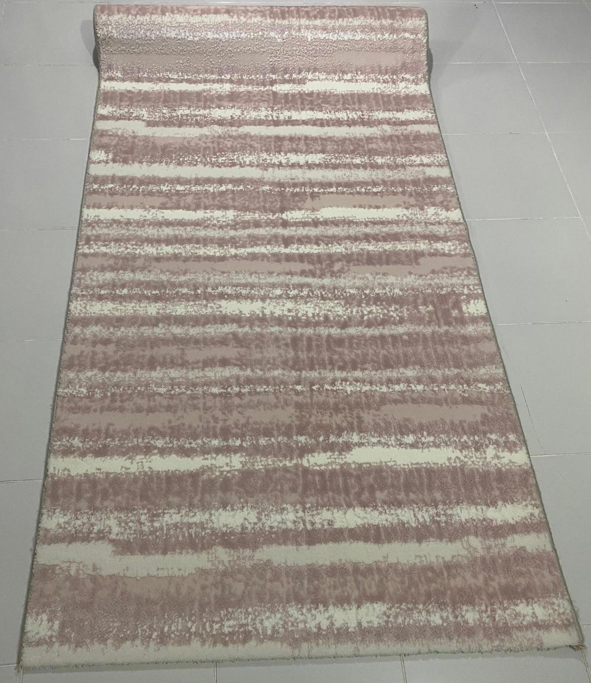 Dinarsu Bodrum HY100045 Çok Renkli 10 mm Polipropilen Silinebilir Yıkanabilir Orta Dikdörtgen Makine Dokuma Oturma Odası-Salon Halısı 100x150 cm