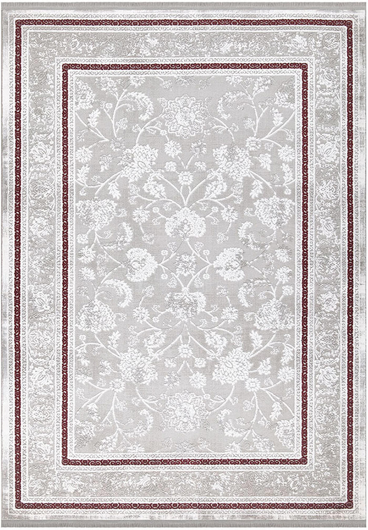 İpek Home Gaspara 14850 Krem 10 mm Akrilik Yıkanabilir Orta Kaymaz Pamuk Taban Dikdörtgen Makine Dokuma Antre-Çocuk Odası-Salon-Yatak Odası Halısı 80x150 cm