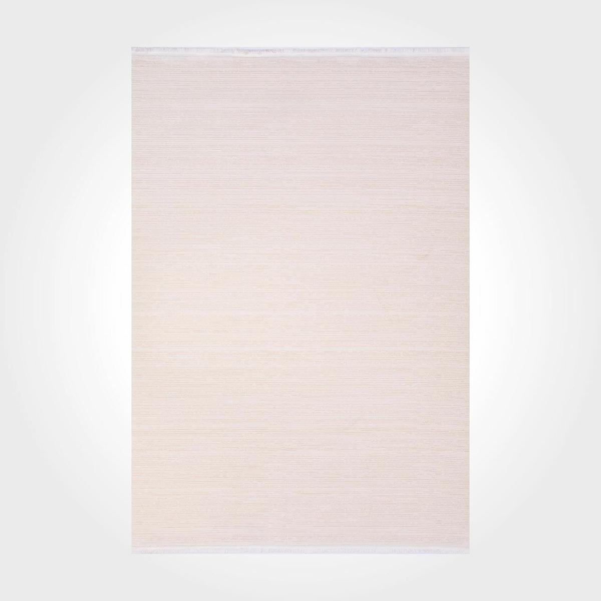 Crea Halı Karen 6113AK Krem 11 mm Akrilik Toz Tutmaz Yıkanabilir Orta Dikdörtgen Makine Dokuma Salon Halısı 50x80 cm