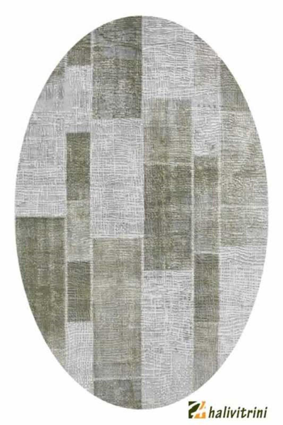 Merinos Therapy 19124 Gri 12 mm Akrilik Yıkanabilir Kalın Kaymaz Dikdörtgen Makine Dokuma Salon Halısı 100x200 cm