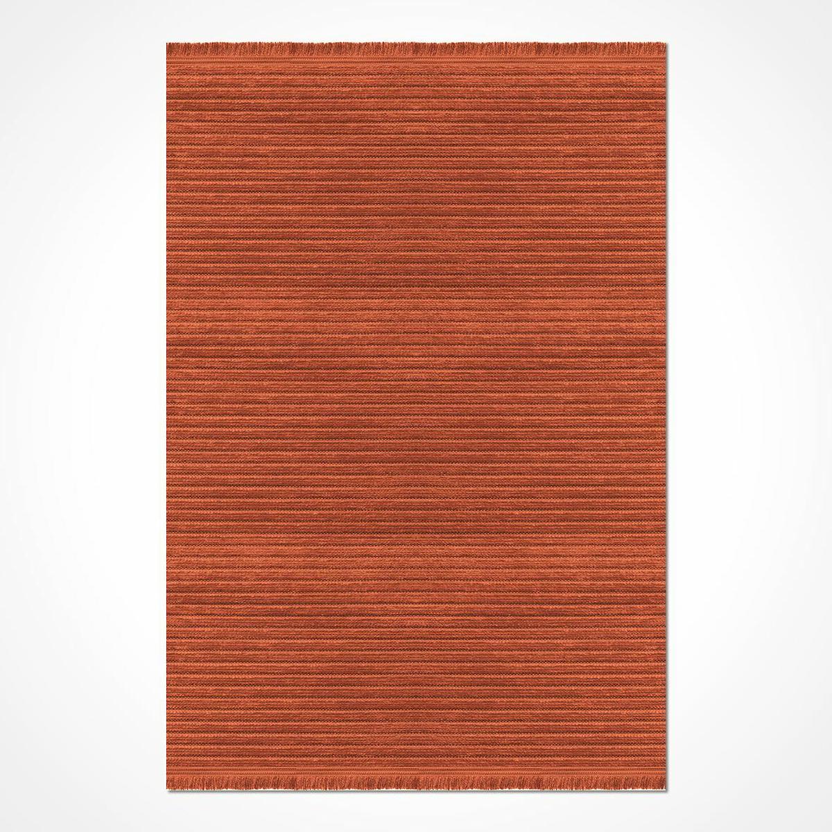 Crea Halı Liya 8250S Krem 7 mm Antibakteriyel Yıkanabilir İnce Kaymaz Dikdörtgen Makine Dokuma Salon Halısı 80x250 cm