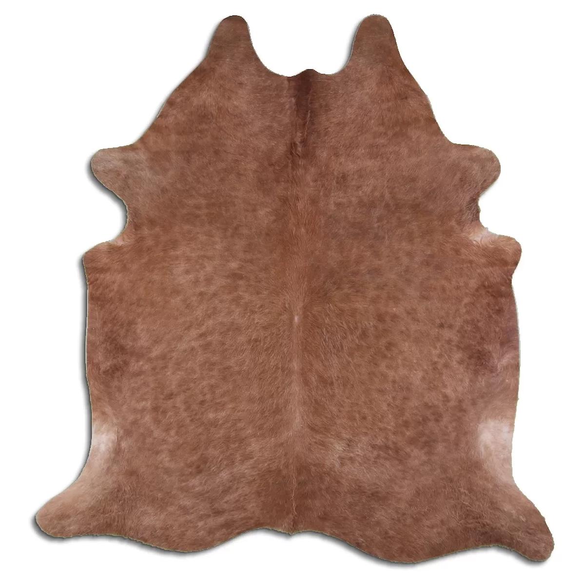 Fiesta Leather Art 64753 Çok Renkli 51 mm Deri Toz Tutmaz Yıkanabilir İnce Kaymaz Deri Taban Oval Makine Dokuma Salon Halısı 80x80 cm