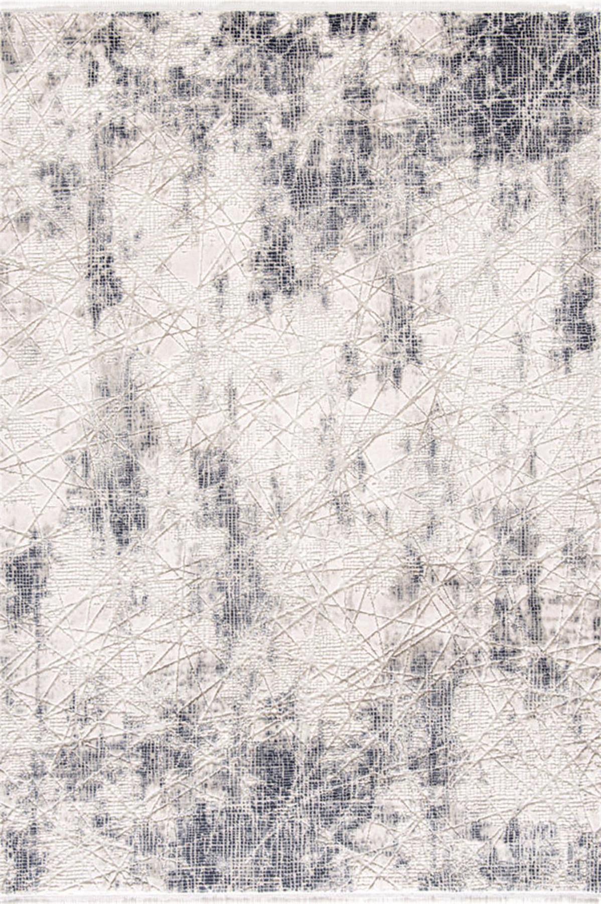 Enti Halı Eliza 4320 Mavi 11 mm Akrilik Silinebilir Yıkanabilir Orta Dikdörtgen Makine Dokuma Salon Halısı 120x180 cm
