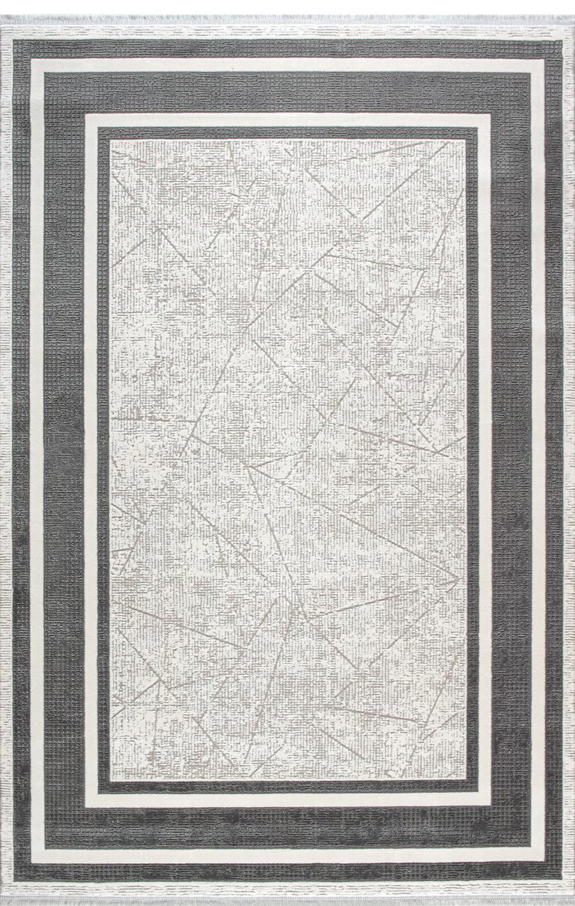 Artemis Halı Murano 02990D Çok Renkli Akrilik Yıkanabilir İnce Kaymaz Jüt Taban Dikdörtgen Makine Dokuma Salon Halısı 50x80 cm