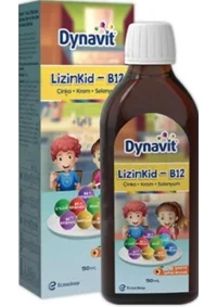 Dynavit Lizinkid B13 Şeftali Çocuk Vitamin 150 ml