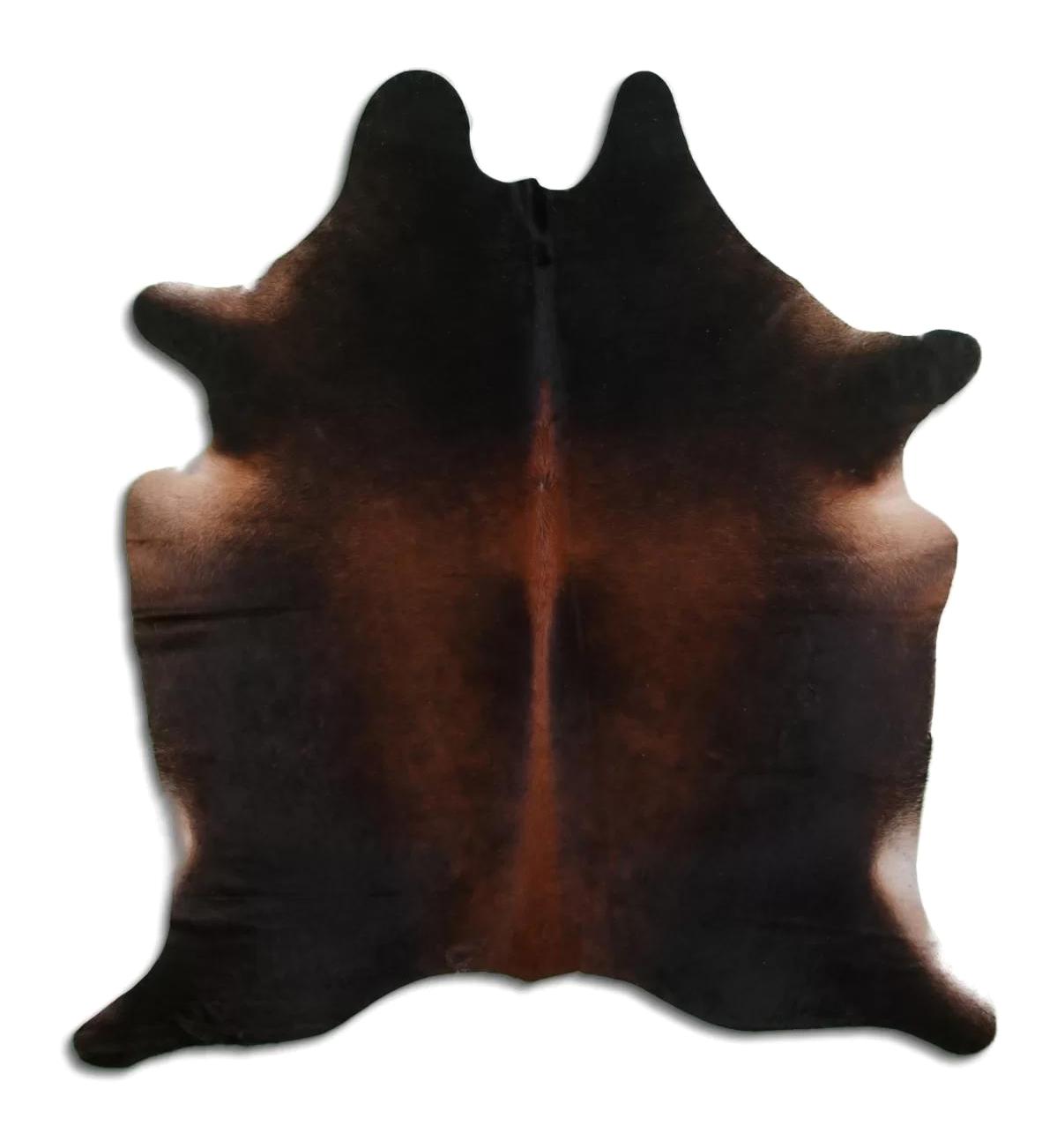 Fiesta Leather Art 104516 Çok Renkli 51 mm Deri Toz Tutmaz Yıkanabilir İnce Kaymaz Deri Taban Oval Makine Dokuma Salon Halısı 140x230 cm